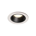 Plafonnier encastr� NUMINOS DL S IP20, noir , blanche