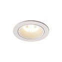 LED Ceiling recessed luminaire NUMINOS DL S, 4000K, IP20, 55�, 790lm, UGR 20, white/white