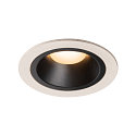 LED Ceiling recessed luminaire NUMINOS DL M, 2700K, IP20, 20�, 1460lm, UGR 19, white/black