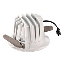 SLV Plafonnier encastr� NUMINOS DL M IP20, noir , blanche