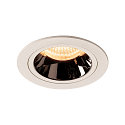LED Ceiling recessed luminaire NUMINOS DL M, 2700K, IP20, 55�, 1550lm, UGR 18, white/chrome
