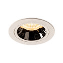 Plafonnier encastr� NUMINOS DL M IP20, chrome, blanche