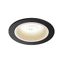 Plafonnier encastr� NUMINOS DL M IP20, noir , blanche