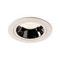Plafonnier encastr� NUMINOS DL M IP20, chrome, blanche