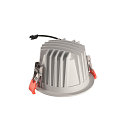 SLV LED Ceiling recessed luminaire NUMINOS DL L, 2700K, IP20, 40�, 2150lm, UGR 17, white/chrome