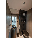 SLV Plafonnier encastr� NUMINOS DL L IP20, noir 