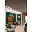 SLV LED Ceiling recessed luminaire NUMINOS DL L, 3000K, IP20, 55�, 2150lm, UGR 23, black/black