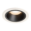 Plafonnier encastr� NUMINOS DL L IP20, noir , blanche