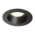 Plafonnier encastr� NUMINOS DL L IP20, noir 