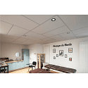 SLV Plafonnier encastr� NUMINOS DL L IP20, chrome, noir 