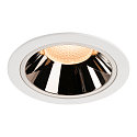 Plafonnier encastr� NUMINOS DL XL IP20, chrome, blanche