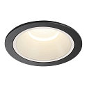 Plafonnier encastr� NUMINOS DL XL IP20, noir , blanche