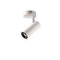 LED Ceiling luminaire NUMINOS SPOT PHASE S, 4000K, 60°, 1090lm, white/black