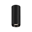 LED Ceiling luminaire NUMINOS CL PHASE S, 4000K, 24°, 1100lm, black/black