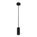 Luminaire à suspension NUMINOS PD PHASE S IP20, noir