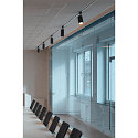 Luminaire triphasé NUMINOS PHASE M, noir 