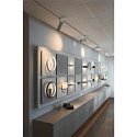 SLV Luminaire triphasé NUMINOS PHASE M, noir , blanche