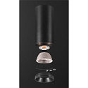 SLV LED Ceiling luminaire NUMINOS CL PHASE L, 3000K, 36°, 2340lm, black/black