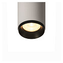 SLV LED 3-Phase luminaire NUMINOS DALI S, 3000K, 24�, 1020lm, white/black