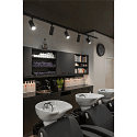 SLV LED 3-Phase luminaire NUMINOS DALI L, 3000K, 24�, 2430lm, black/black