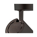 SLV LED Ceiling luminaire NUMINOS SPOT DALI L, 2700K, 36°, 2400lm, black/black