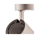 SLV LED Ceiling luminaire NUMINOS SPOT DALI L, 2700K, 36°, 2400lm, white/black