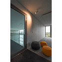 SLV Luminaire de plafond NUMINOS SPOT DALI L contrôlable par DALI IP20, noir, blanche gradable