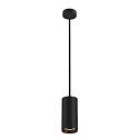 Luminaire à suspension NUMINOS PD DALI L contrôlable par DALI IP20, noir