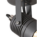 SLV Luminaire mural d'extérieur LED SPOT SP IP55, anthrazit, transparent