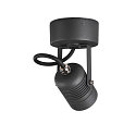 SLV Luminaire mural d'extérieur LED SPOT SP IP55, anthrazit, transparent