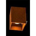 SLV Luminaire mural d'ext�rieur RUSTY UP/DOWN WL angulaire IP65, anthrazit, rouille 