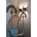 SLV Luminaire mural d'ext�rieur RUSTY� UP/DOWN WL LED haut bas, rond, CCT Switch IP65, rouille 