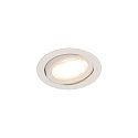 Plafonnier encastr� OCULUS DL MOVE Dim-To-Warm IP20, transparent, blanche
