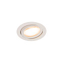 SLV Plafonnier encastr� OCULUS DL MOVE Dim-To-Warm IP20, transparent, blanche