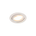 SLV Plafonnier encastr� OCULUS DL MOVE Dim-To-Warm IP20, transparent, blanche