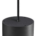 SLV Luminaire � suspension OCCULUS PD SINGLE DTW Dim-To-Warm IP20, noir, transparent gradable