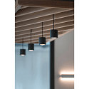 SLV Luminaire � suspension OCCULUS PD SINGLE DTW Dim-To-Warm IP20, noir, transparent gradable