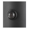 SLV LED Outdoor luminaire OVALISK WL LED Wall luminaire with sensor, CCT switch, 3000/4000K, 560/600lm, IP65, anthracite