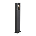 Lampadaire d'ext�rieur ESKINA FRAME SINGLE CCT � 1 flamme, CCT Switch, r�glable IP65, anthrazit 
