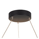 SLV LED Pendant luminaire ONE 80 PD DALI UP/DOWN, CCT switch, 3000/4000K, 615/635lm, black