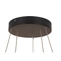 SLV Luminaire � suspension ONE DOUBLE PHASE UP/DOWN 2 voies, CCT Switch IP20, noir gradable