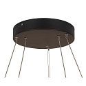 SLV Luminaire � suspension ONE DOUBLE PD DALI UP/DOWN CCT Switch, noir 