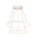 SLV LED Pendant luminaire ONE DOUBLE PD DALI UP/DOWN, CCT switch, 3000/4000K, 1050/1060lm, white