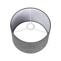 SLV Abat-jour FENDA rond, gris