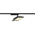 1-Projecteur monophas� PANEL TRACK angulaire IP20, noir 