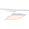 SLV LED 1-phase spot PANEL TRACK, square, 15x30cm, 18W, 3000K, white