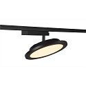 1-Projecteur monophas� PANEL TRACK rond IP20, noir 