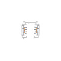 SLV Rail triphas� pour montage en surface S-TRACK PHASE & DALI 1M contr�lable par DALI, blanche