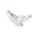 Connecteur en T triphas� S-TRACK PHASE & DALI version pour montage en surface, contr�lable par DALI, terre droite, blanche