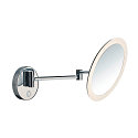 SLV Miroir avec �clairage MAGANDA TL CCT Switch IP44, chrome, blanche